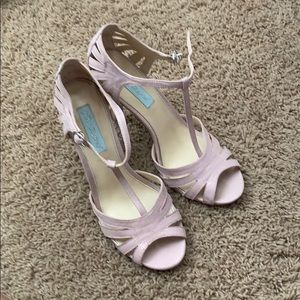 Blue By Betsey Johnson 'Tee' Fabric Sandals▪8